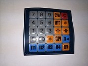 Пленочная панель клавиатуры MER322CP015 ( Весы 322С(P),3232C(P)))