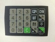 Пленочная панель клавиатуры MER327L015 ( Весы 327 LED/LCD)
