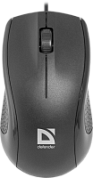 Мышь проводная Defender Optimum MB-160 ,1000dpi,оптическая,USB,черная