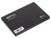 SSD 2.5" Silicon Power 60GB S60 [SP060GBSS3S60S25] (SATA3, up to 550/500MBs, 80000 IOPS, MLC)
