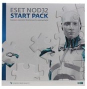 Антивирус ESET NOD32 START PACK- базовый комплект безопасности компьютера, лицензия на 1 год на 1ПК